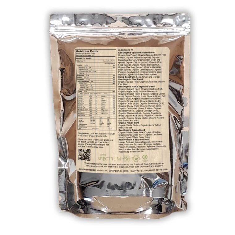 SOS Complete Meal - Hemp Paste